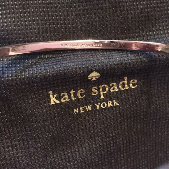 Kate Spade Rose Gold Ribbon Bangle - Picture 3 of 3